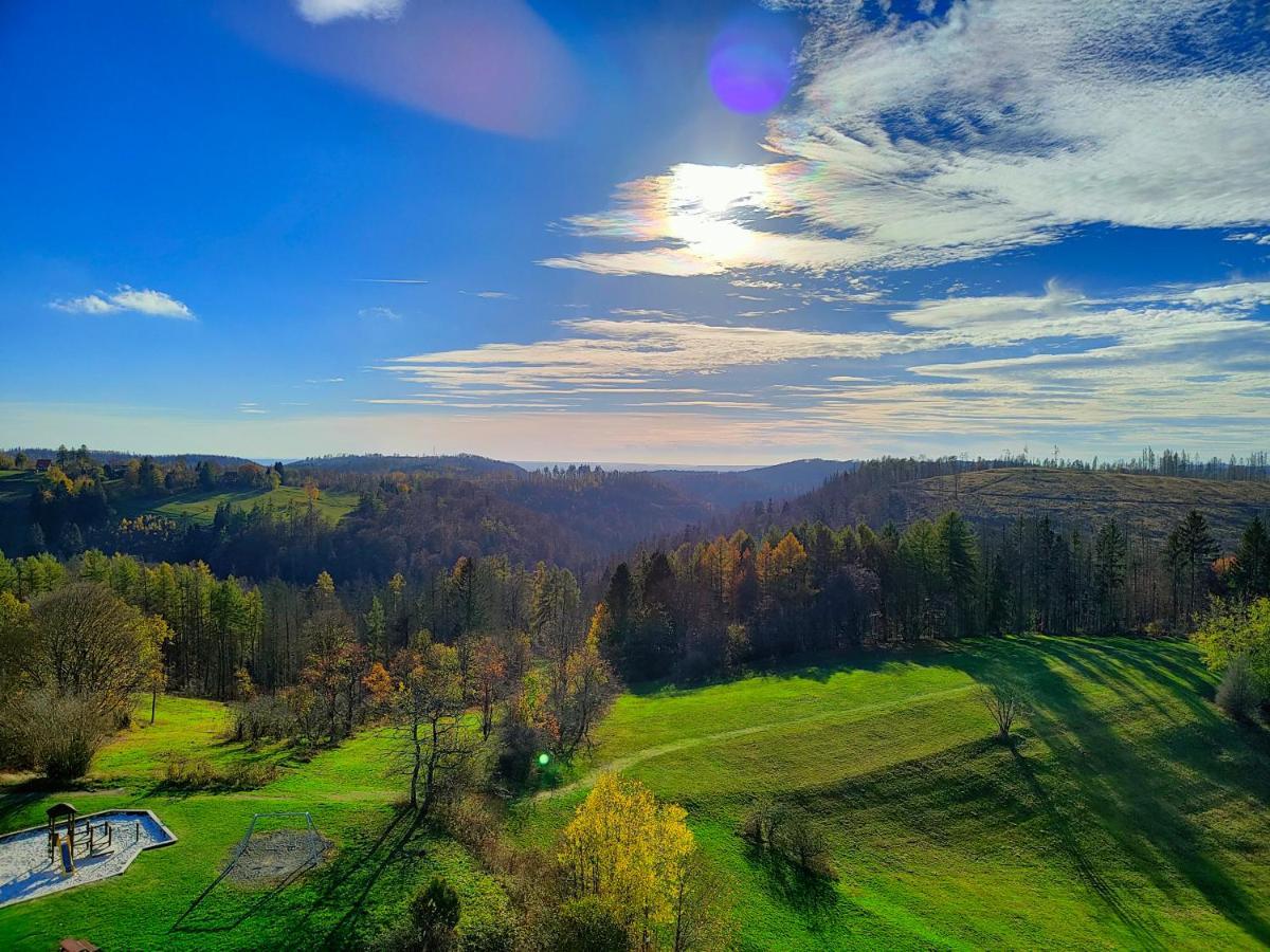 Apartment Brockenblick Mit Tollen Blick Und Schwimmbad Braunlage Luaran gambar
